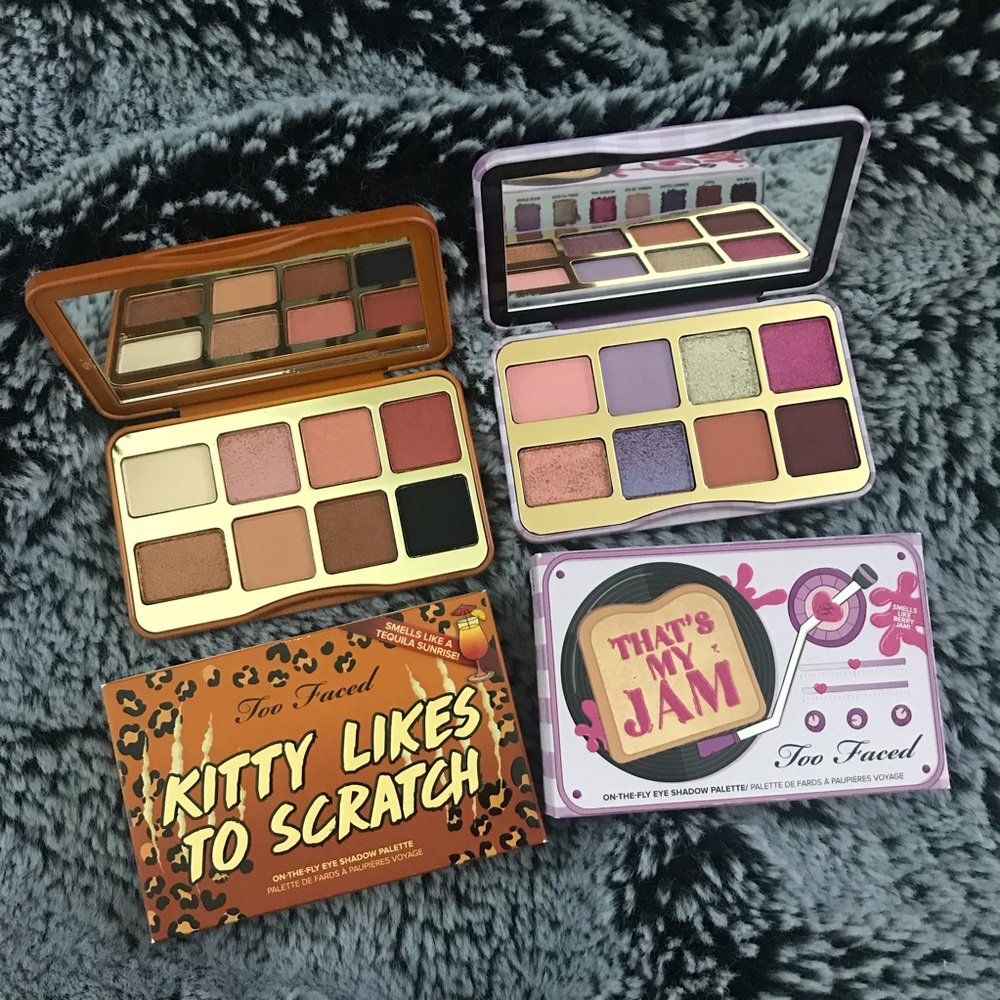 BNIB Too Faced Tin Palettes Kitty Scratch My Jam